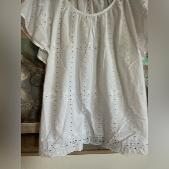 CREAM Eyelet White CRMOCCAMIA SHIRT Size 44 - Picture 13 of 13